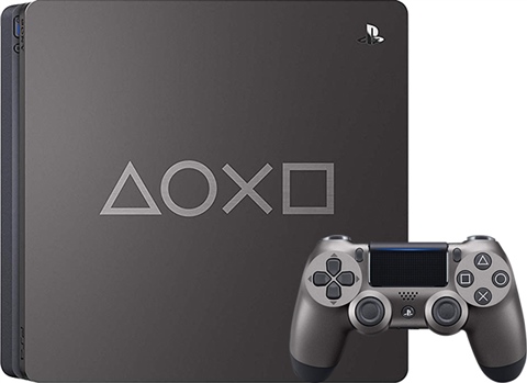 Playstation 4 Slim Console 1TB Days Of Play Steel Black 1 SB Pad